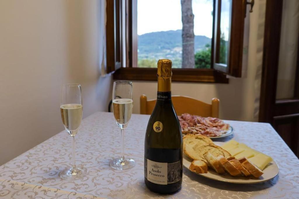 Tenuta Da Mose Con Vista Sui Colli Asolani Monfumo ภายนอก รูปภาพ